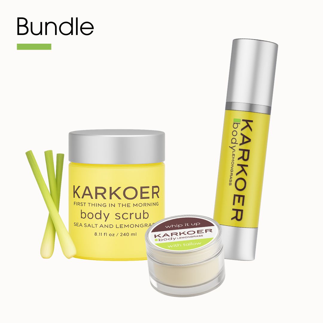 Lemongrass - Oil, Scrub, Tallow Bundle